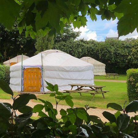 Camping Kerlaudy Mer Et Yourtes Plouénan Kültér fotó