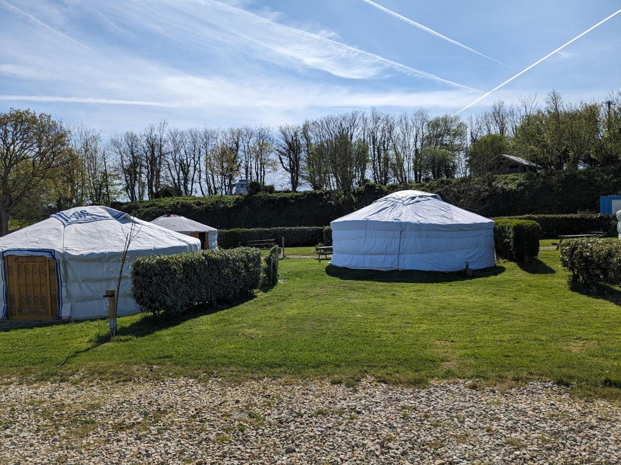 Camping Kerlaudy Mer Et Yourtes Plouénan Kültér fotó