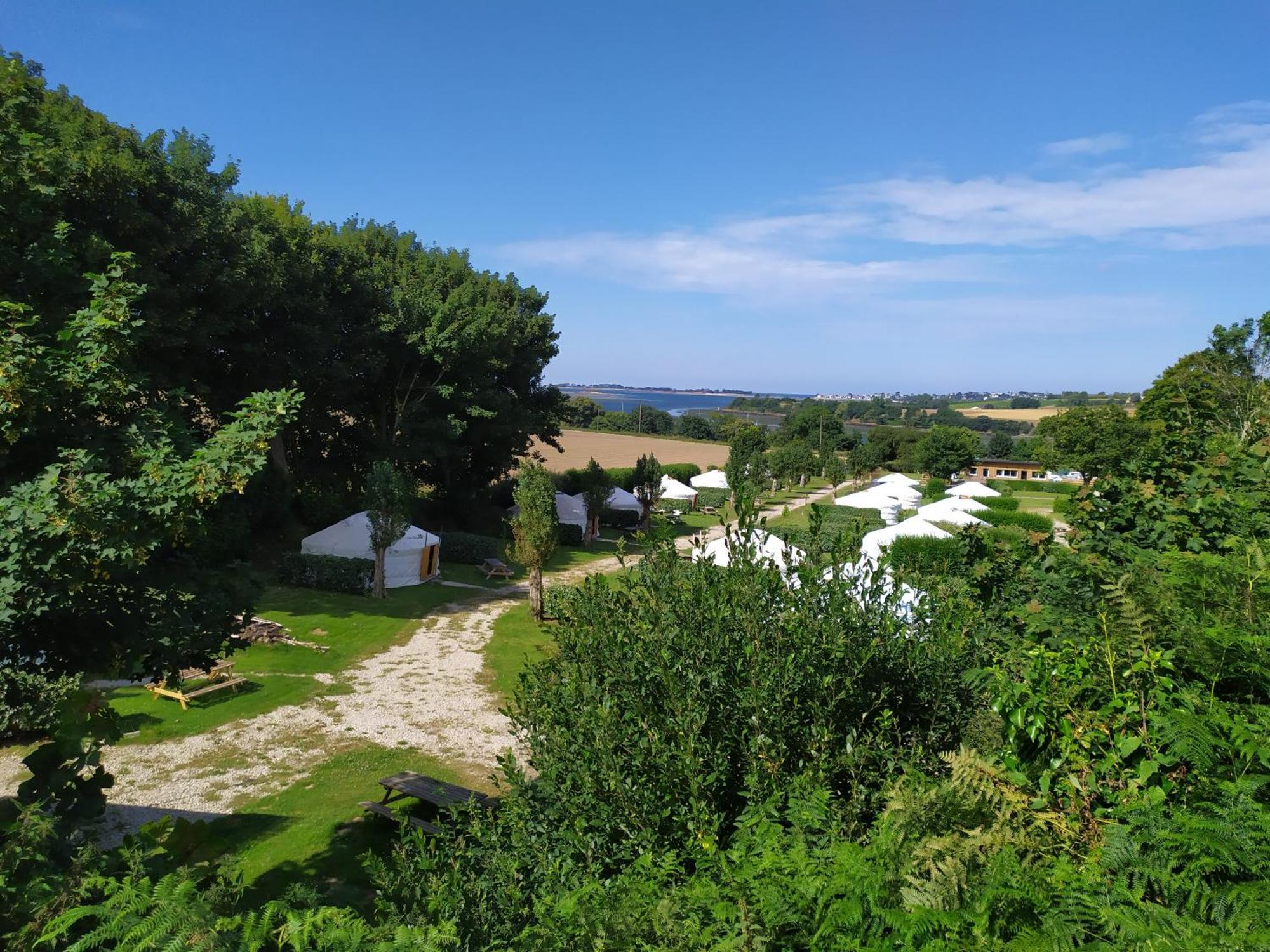 Camping Kerlaudy Mer Et Yourtes Plouénan Kültér fotó