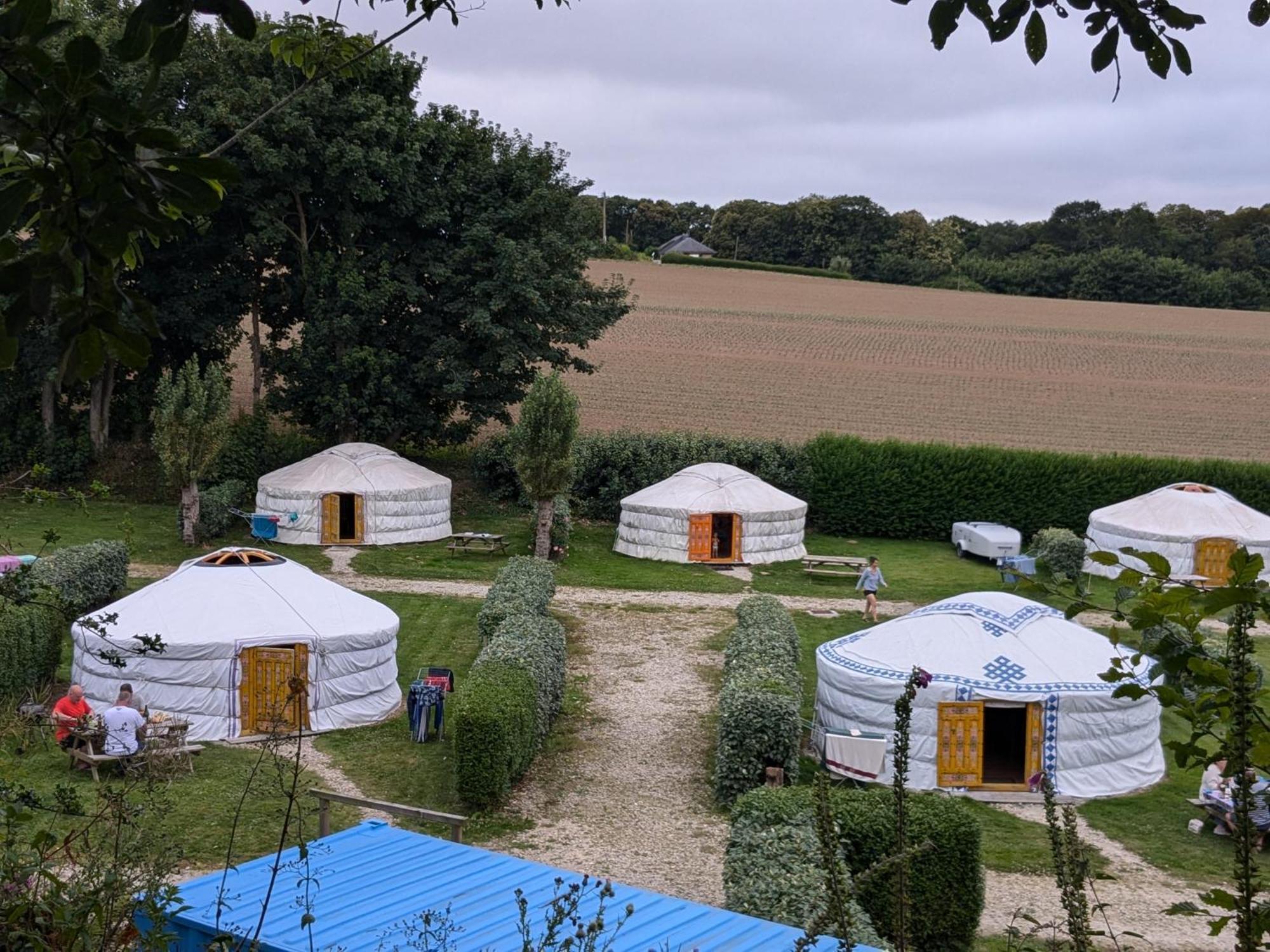 Camping Kerlaudy Mer Et Yourtes Plouénan Kültér fotó