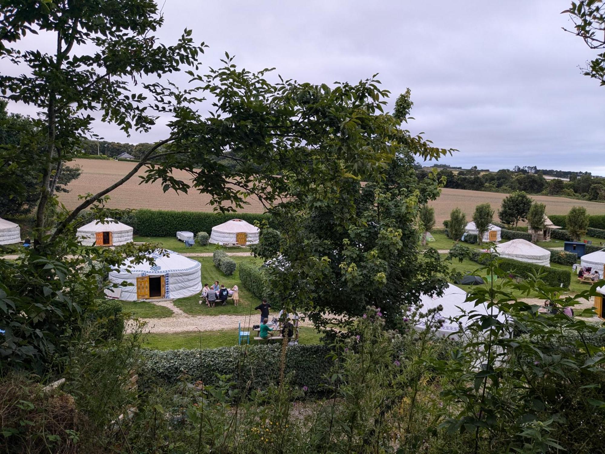 Camping Kerlaudy Mer Et Yourtes Plouénan Kültér fotó