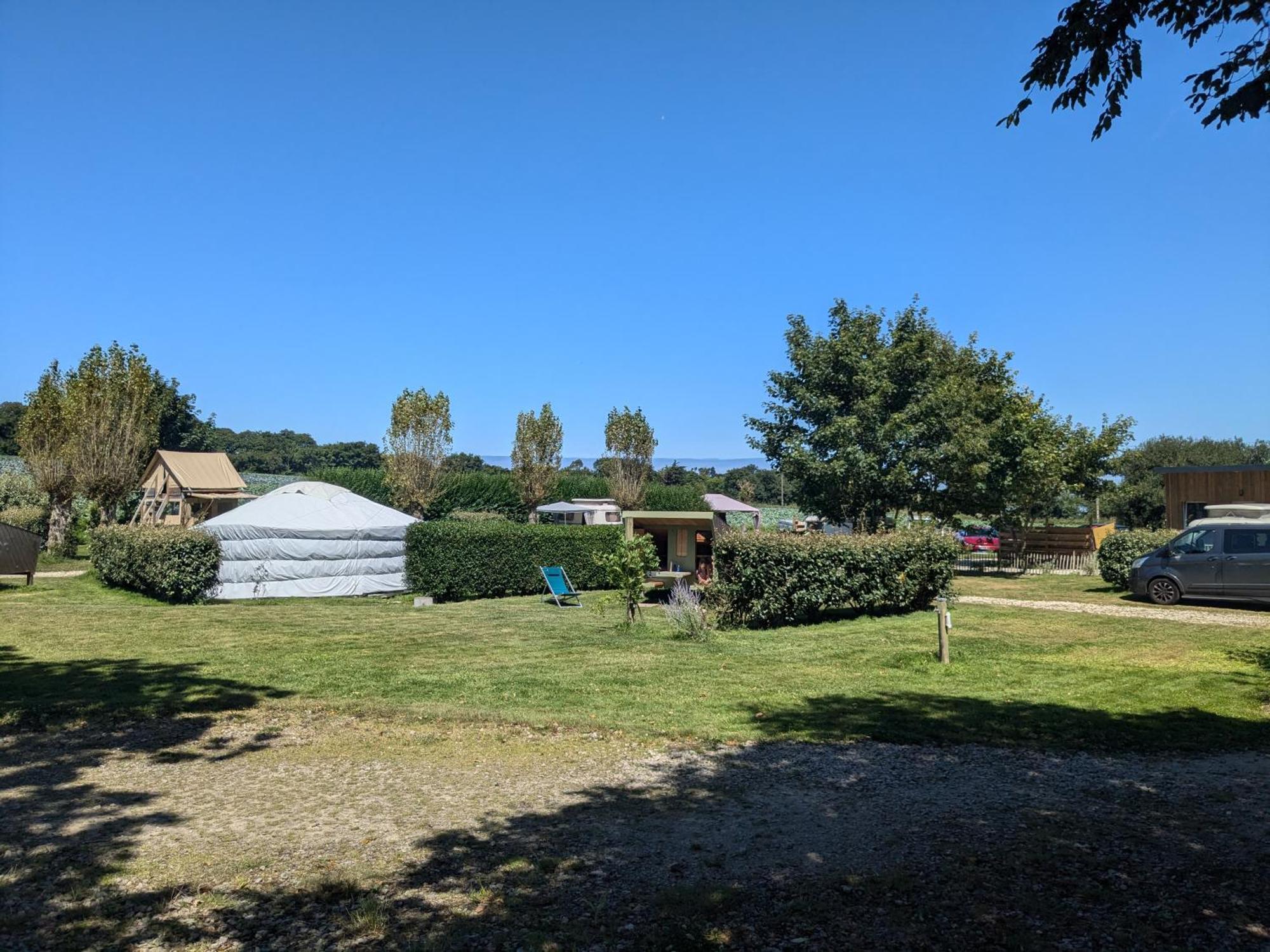 Camping Kerlaudy Mer Et Yourtes Plouénan Kültér fotó