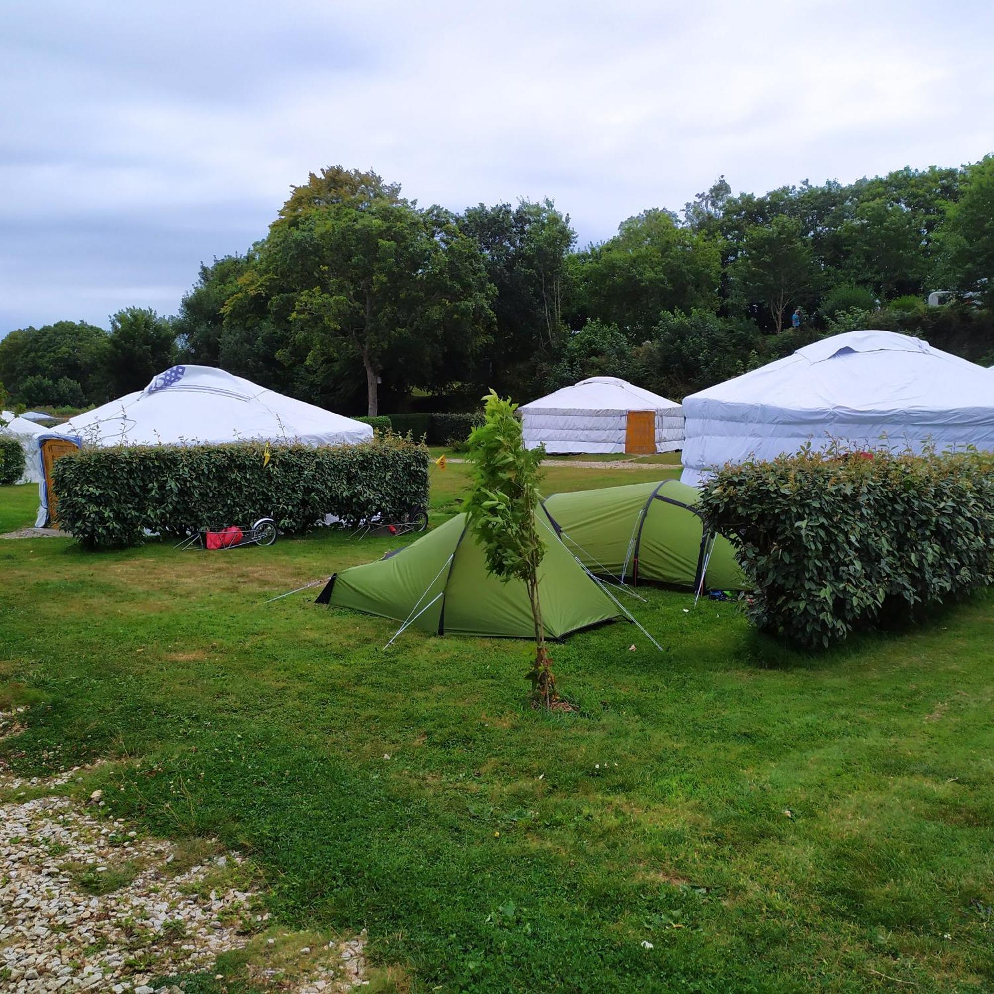 Camping Kerlaudy Mer Et Yourtes Plouénan Kültér fotó
