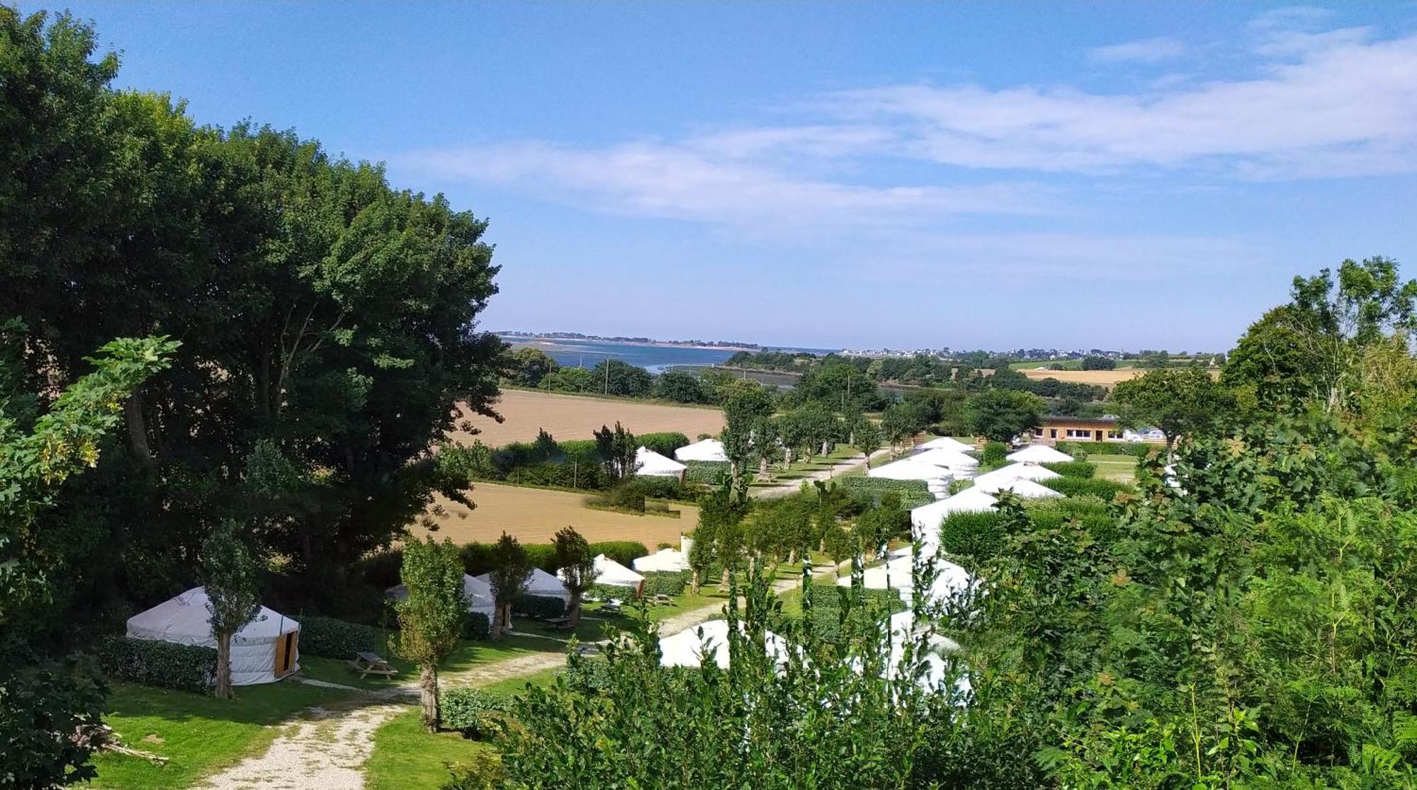 Camping Kerlaudy Mer Et Yourtes Plouénan Kültér fotó