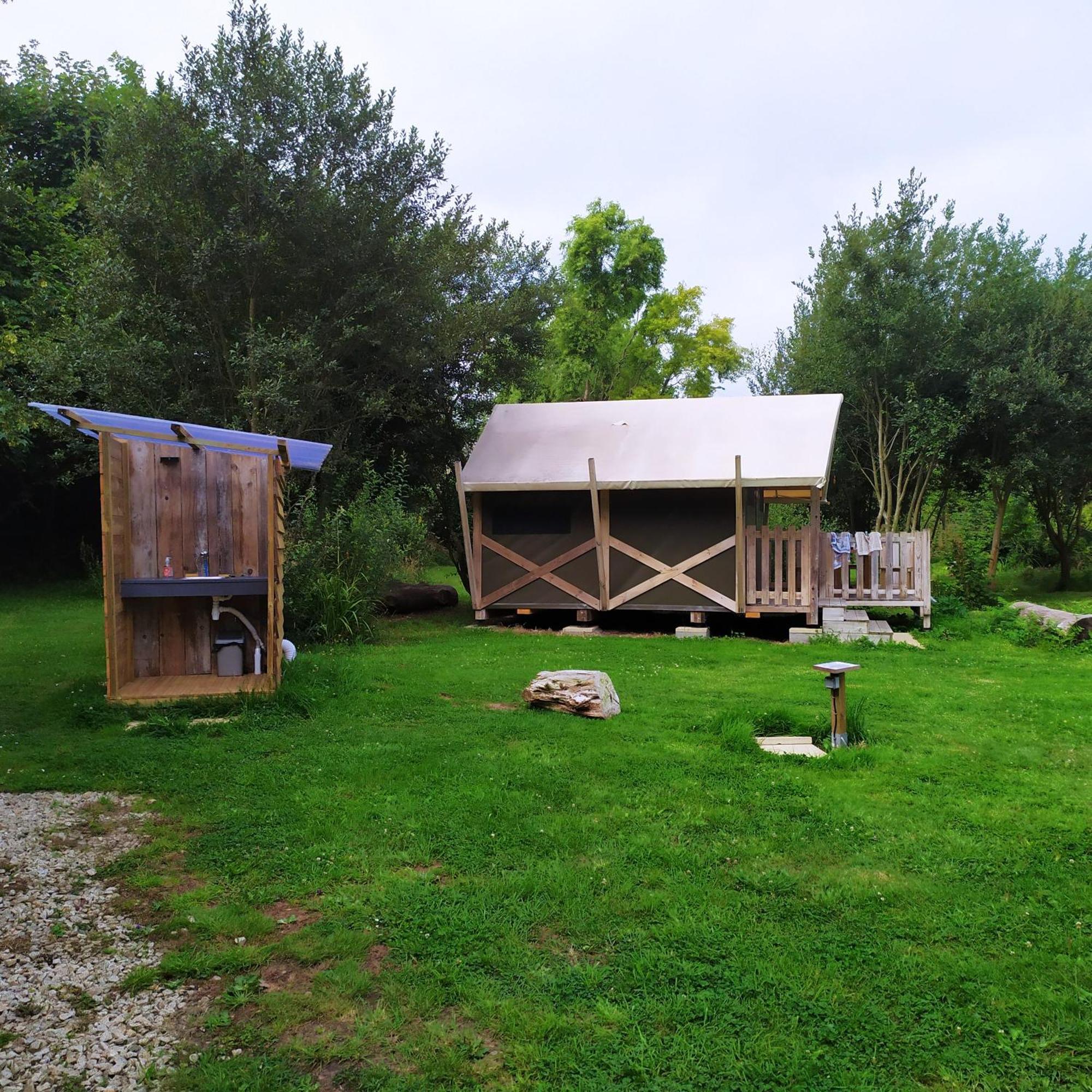 Camping Kerlaudy Mer Et Yourtes Plouénan Kültér fotó