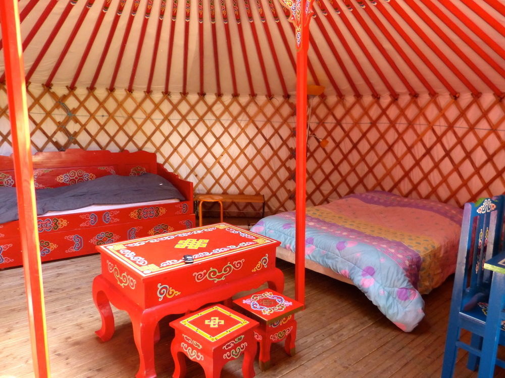 Camping Kerlaudy Mer Et Yourtes Plouénan Kültér fotó