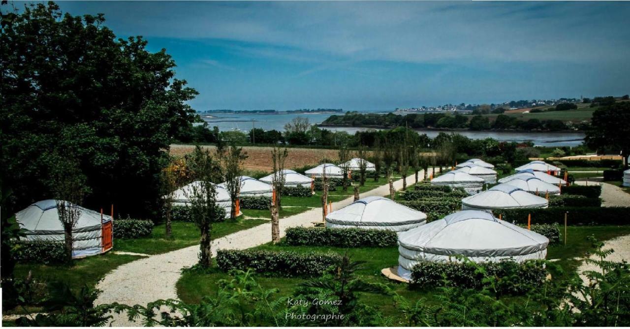 Camping Kerlaudy Mer Et Yourtes Plouénan Kültér fotó